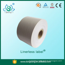 linerless label without base paper